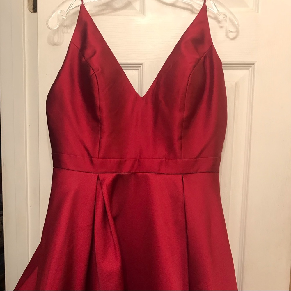 Jovani Red/burgundy homecoming dress!